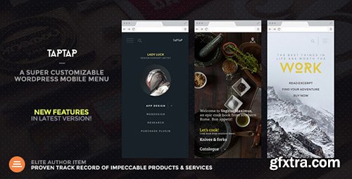 CodeCanyon - TapTap: A Super Customizable WordPress Mobile Menu 1.4