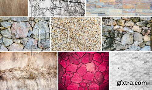 Stock Photos - Stone Textures 2, 25xJPG