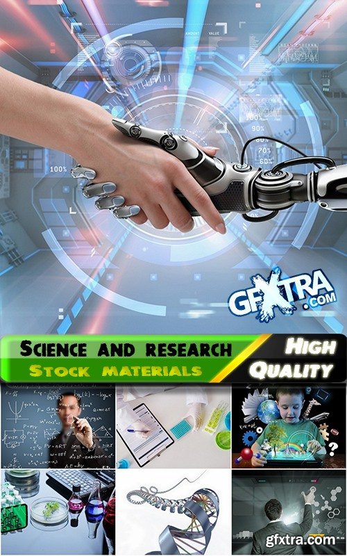 Conceptual photo with the theme of science and research - 25 HQ Jpg
