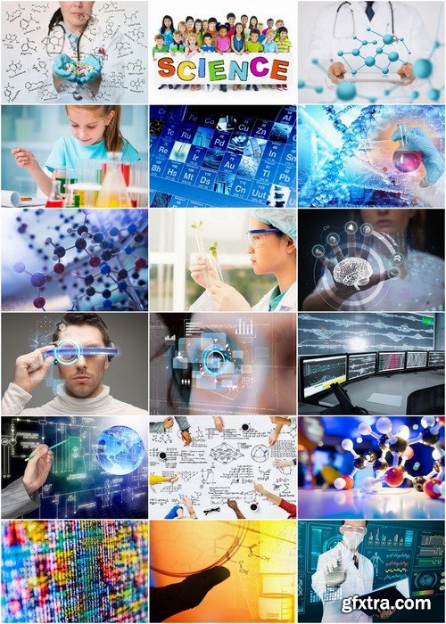 Conceptual photo with the theme of science and research - 25 HQ Jpg
