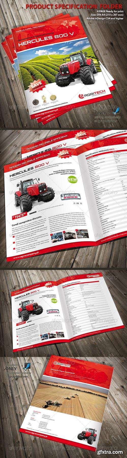 GraphicRiver - Product Specification Folder