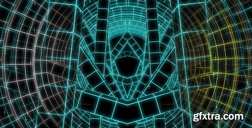 Videohive - Techno Tunnel VJ Loop HD 2758460