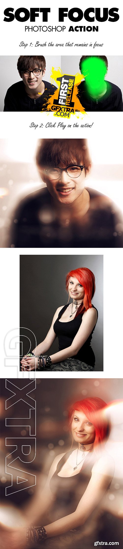 Graphicriver - Soft Focus Photoshop Action 9614109