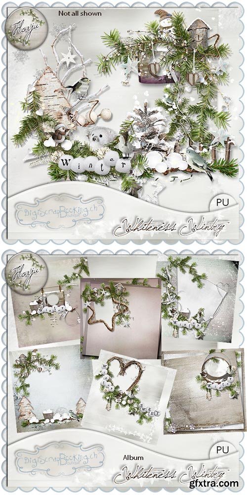 Scrap - Whiteness Wintry PNG and JPG Scrap - Whiteness Wintry PNG and JPG