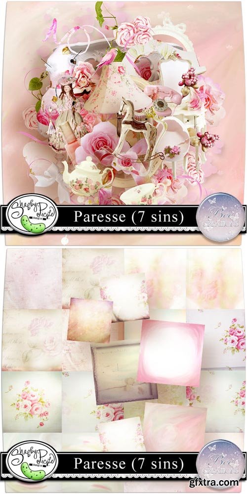 Scrap - Paresse PNG and JPG