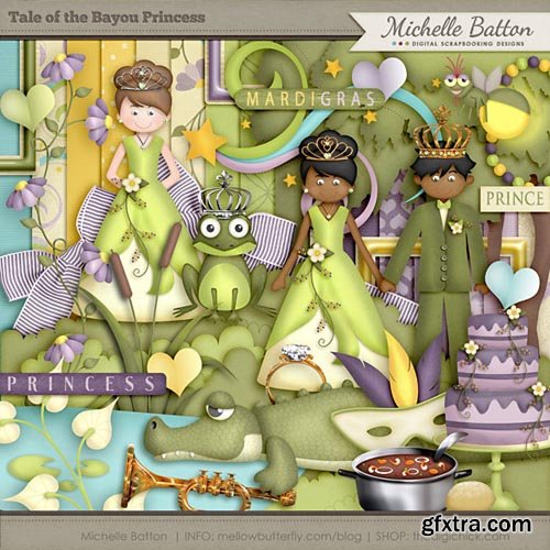Scrap - Tale of the Bayou Princess PNG and JPG Scrap - Tale of the Bayou Princess PNG and JPG