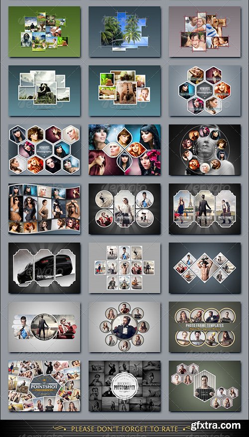 Graphicriver Photo Frame Templates Bundle V1 6770220