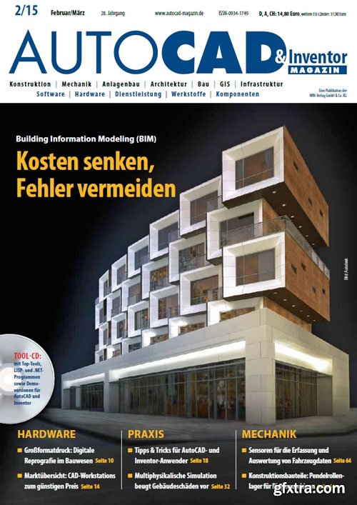 AUTOCAD & Inventor Magazin – Februar-Marz 2015