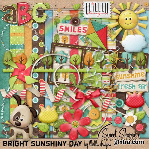 Scrap - Bright Sunshiny Day PNG and JPG