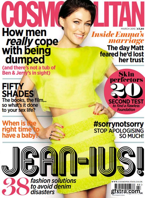 Cosmopolitan UK - March 2015 (True PDF)