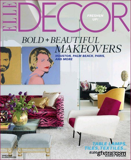 Elle Decor USA - March 2015 (True PDF)