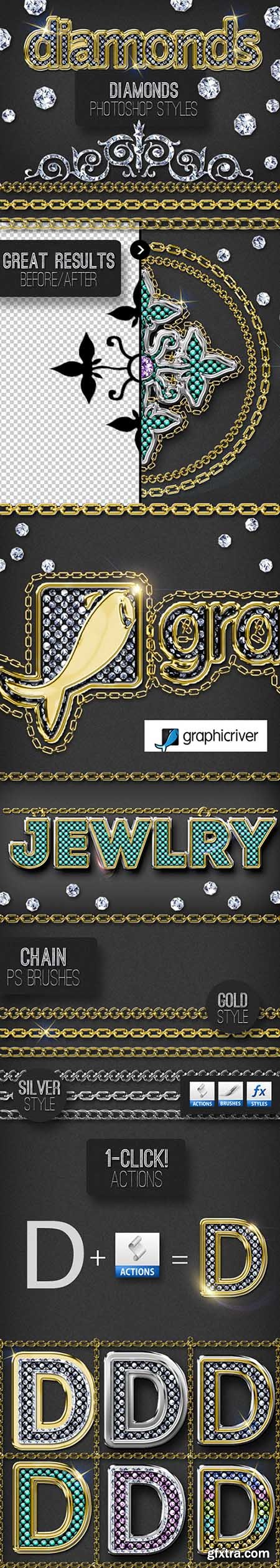 GraphicRiver - Bling Bling Diamond Photoshop Style Creator 10250581 GraphicRiver - Bling Bling Diamond Photoshop Style Creator 10250581