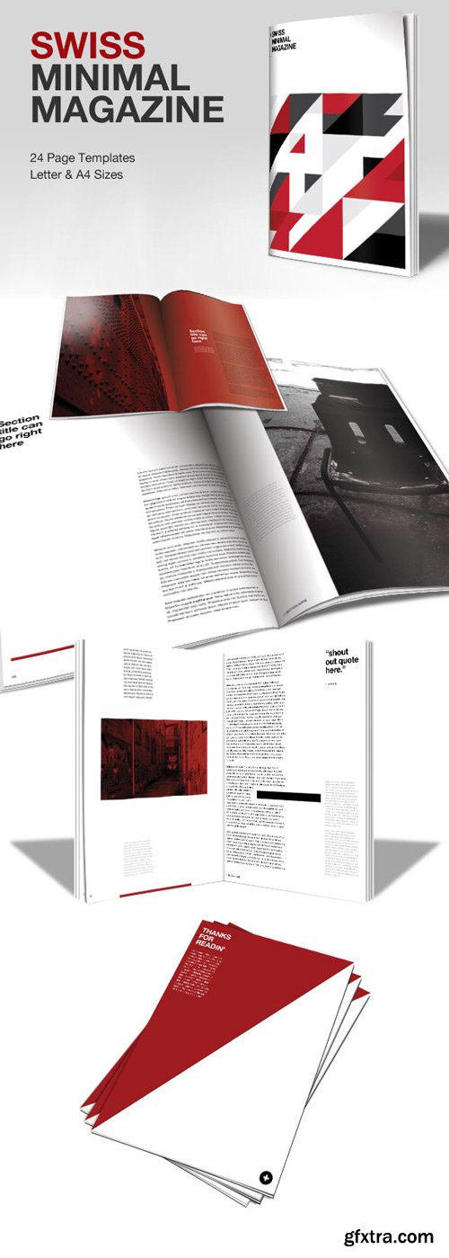 CM - Swiss Minimal InDesign Magazine - 15794