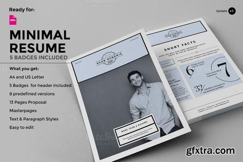 CM - Resume - 13 Pages - CV - Portfolio - 181619