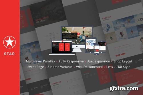 CM - STAR- Multi-layer Parallax Template - 167781