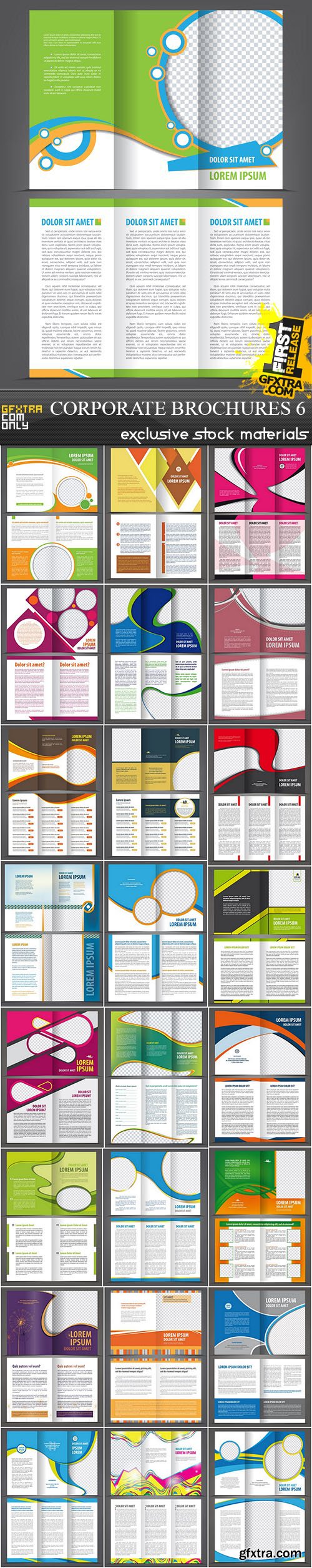 Corporate Brochures 6, 25xEPS