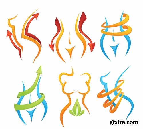 Skin Care logos and spa treatments - 25 Eps