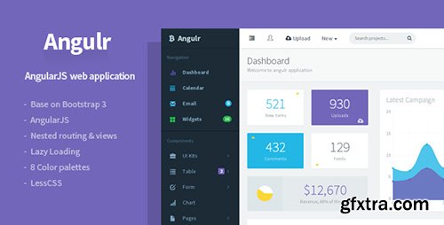 ThemeForest - Angulr v2.0.1 - Bootstrap Admin Web App with AngularJS ThemeForest - Angulr v2.0.1 - Bootstrap Admin Web App with AngularJS