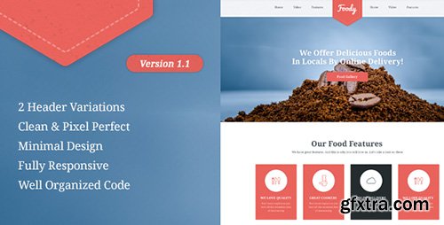 ThemeForest - Foody v1.1 - Restaurant HTML5 Landing Page Template - FULL ThemeForest - Foody v1.1 - Restaurant HTML5 Landing Page Template - FULL