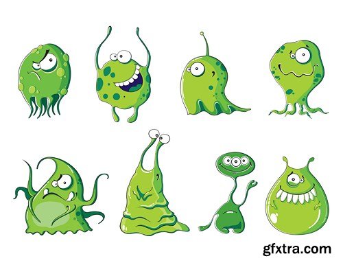 Monsters, Inc. - Vector Stock, 25xEPS