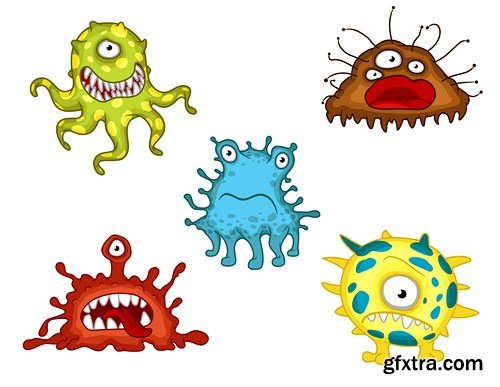 Monsters, Inc. - Vector Stock, 25xEPS