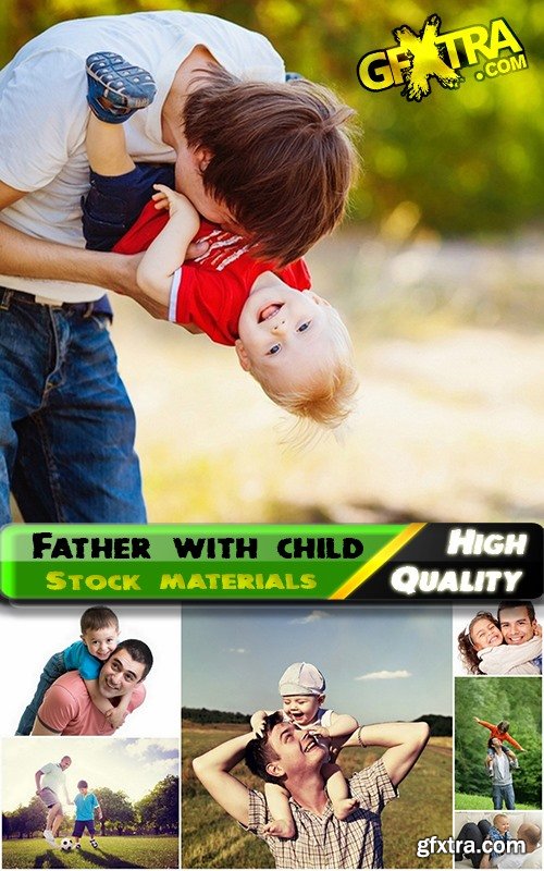 Father with child and baby - 25 HQ Jpg