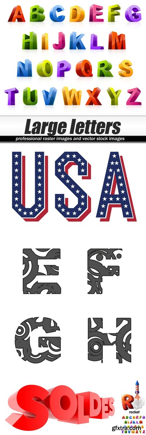 Large letters