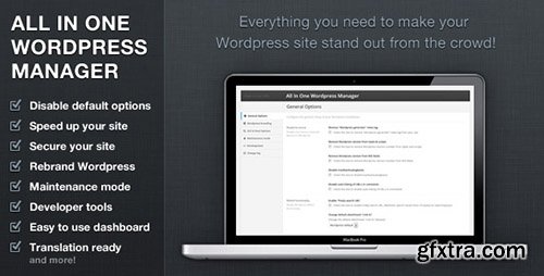 CodeCanyon - All In One Wordpress Manager v1.0.4 CodeCanyon - All In One Wordpress Manager v1.0.4