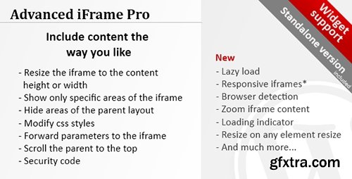 CodeCanyon - Advanced iFrame Pro v6.3.1 CodeCanyon - Advanced iFrame Pro v6.3.1
