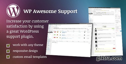 CodeCanyon - WP Awesome Support v2.1.4 - Responsive Ticket System CodeCanyon - WP Awesome Support v2.1.4 - Responsive Ticket System