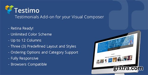 CodeCanyon - Testimo v1.0 - Testimonial Add-on for Visual Composer CodeCanyon - Testimo v1.0 - Testimonial Add-on for Visual Composer