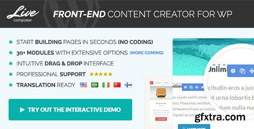 CodeCanyon - Live Composer v1.1.4 - Front-End WordPress Page Builder CodeCanyon - Live Composer v1.1.4 - Front-End WordPress Page Builder