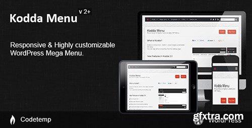 CodeCanyon - Kodda v3.4 - Responsive WordPress Mega Menu CodeCanyon - Kodda v3.4 - Responsive WordPress Mega Menu
