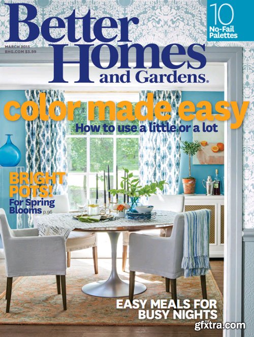 Better Homes and Gardens USA - March 2015 (True PDF)