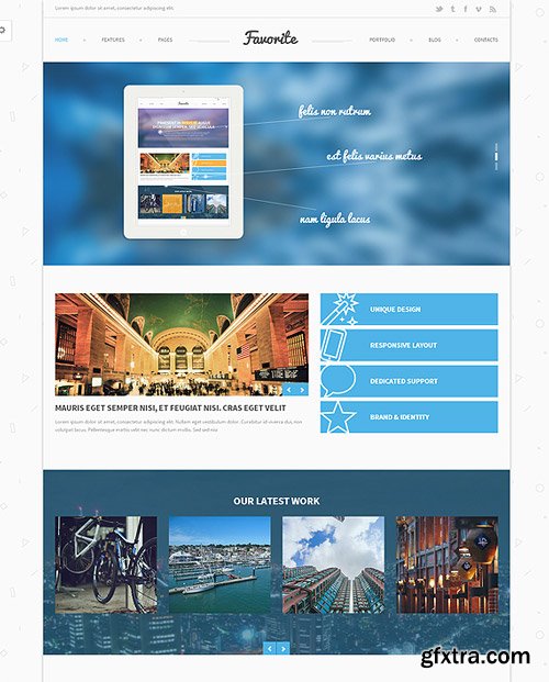 B3themes - Favorite - Bootstrap 3.2 HTML Themes