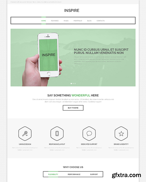 B3themes - Inspire - Bootstrap 3.2 HTML Themes
