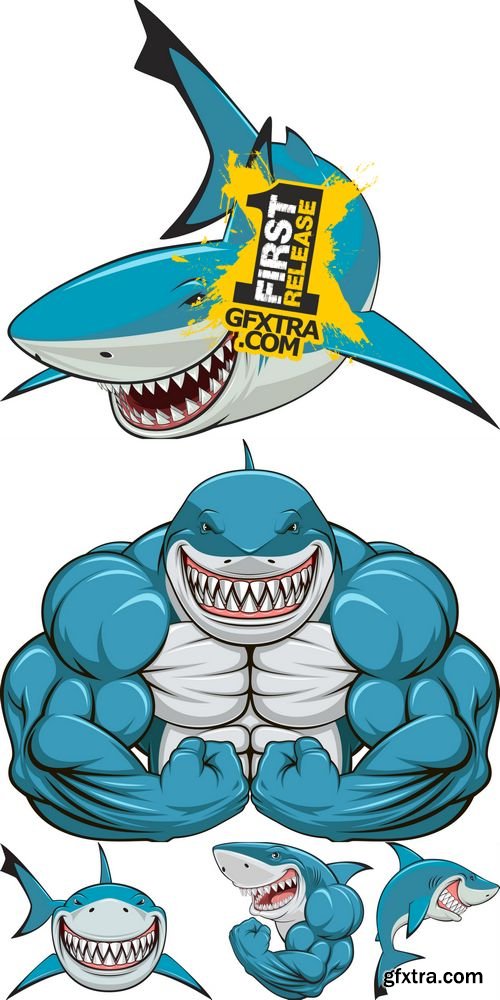 Vector - White Shark