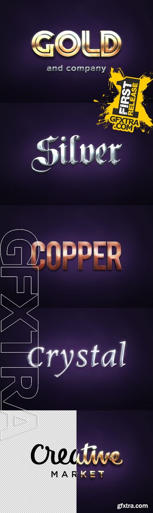 Gold & Co - 3D Layer Effects for PS - CM 176888