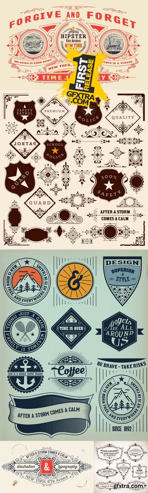 Vector - Vintage Design Elements
