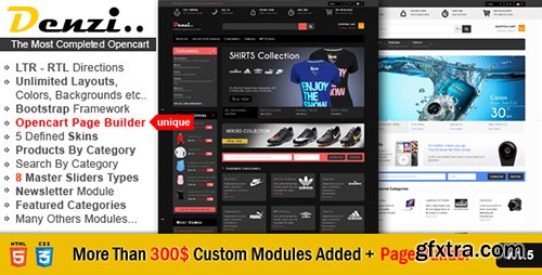 ThemeForest - Denzi v1.5 - Premium Opencart Theme ThemeForest - Denzi v1.5 - Premium Opencart Theme