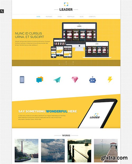 B3themes - Leader - Bootstrap 3.2 HTML Themes