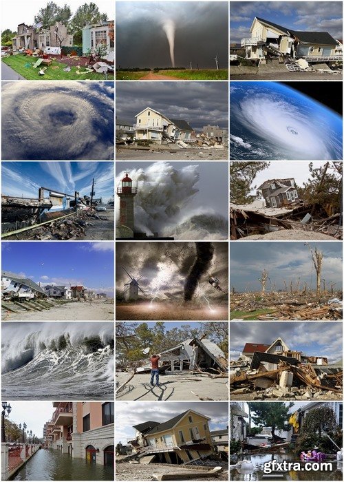Hurricane and floods and natural disasters - 25 HQ Jpg