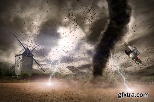 Hurricane and floods and natural disasters - 25 HQ Jpg