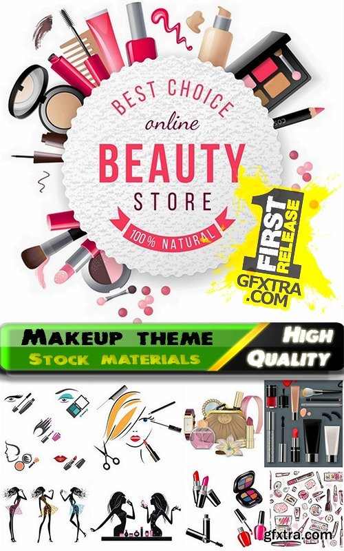Products for makeup and beauty and body care - 25 Eps