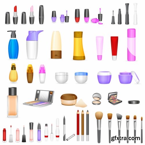 Products for makeup and beauty and body care - 25 Eps