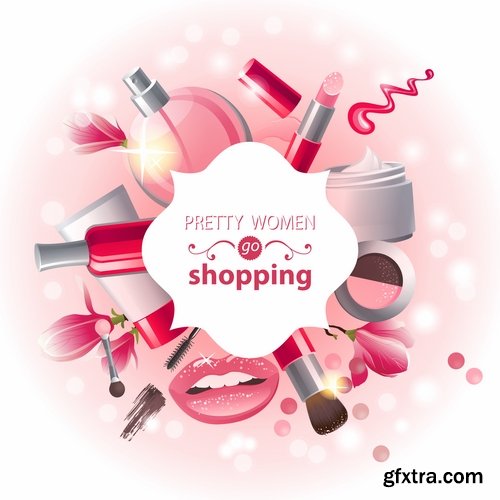 Products for makeup and beauty and body care - 25 Eps