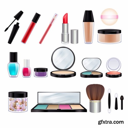 Products for makeup and beauty and body care - 25 Eps