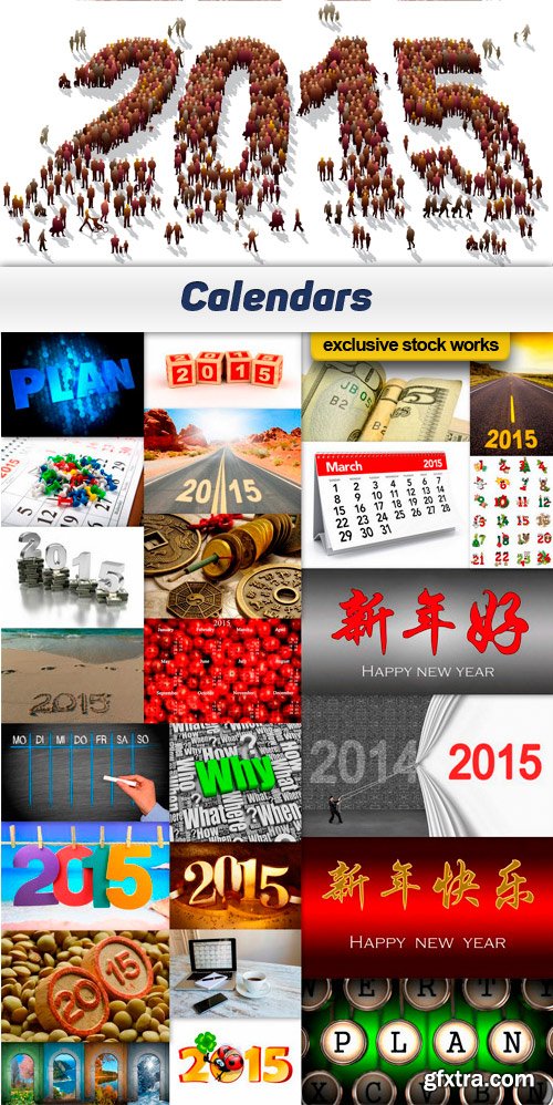Calendars - 25 UHQ JPEG