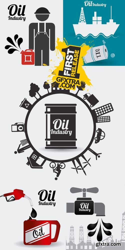 Vector - Industry Design - Oil