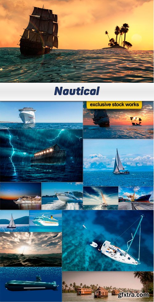 Nautical - 15 UHQ JPEG